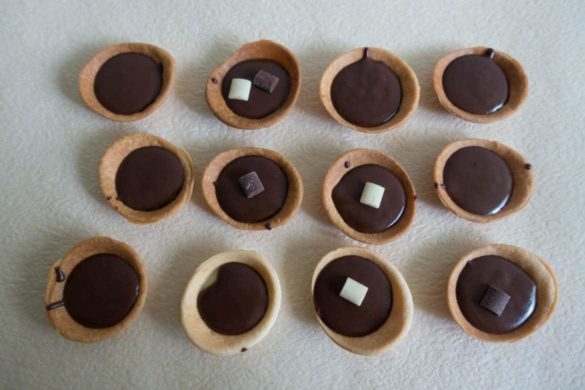 mini tartelettes chocolat