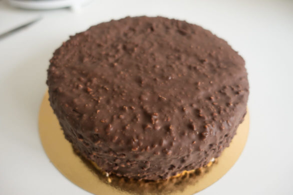 Entremets ferrero rocher